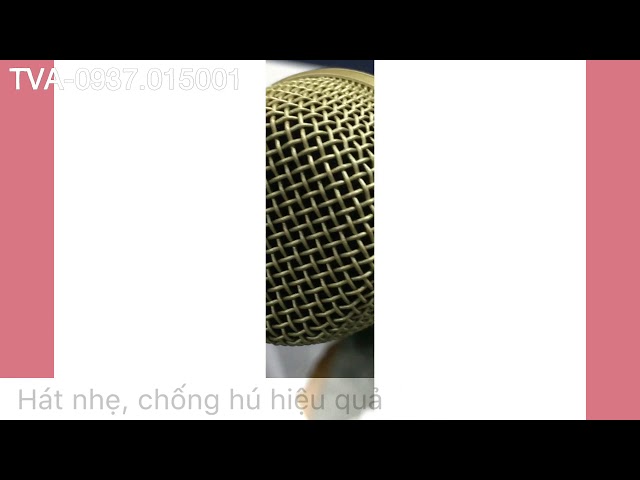 Micro có dây Shure KSM-8 | Vua micro karaoke