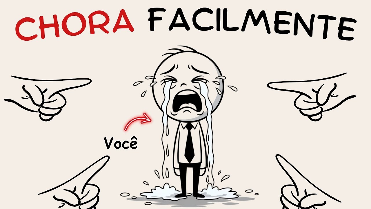 Psicologia de Pessoas Que Choram Facilmente (Não é fraqueza)