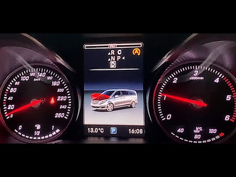 Ошибка - открыт капот! Mercedes w447. Аварийное отключение.