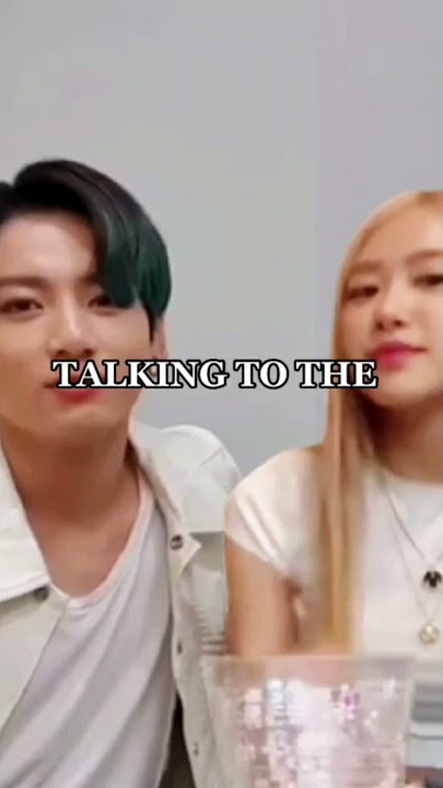 RosèKook is real! RosèKook video. (Jungkook×Rosè) Fanmade TikTok video. [credit:@JeonLaurent]