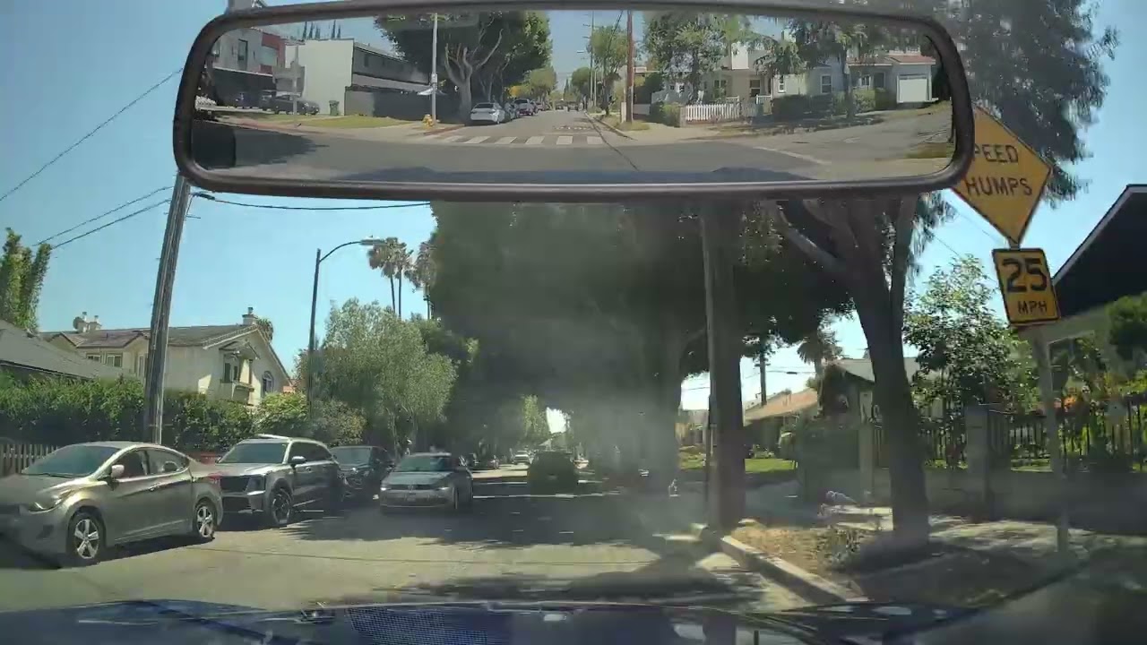 Dashcam Drive: Through Culver City to the Hayden Tract (No Audio)