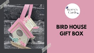Country Bird House gift box | cute gift box | Kerry’s Cards UK