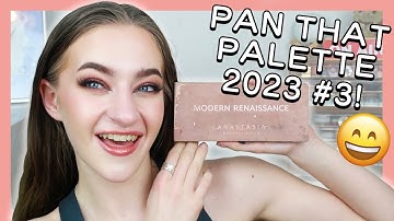 PAN THAT PALETTE 2023 #3!! (we hit 2 new pans!!!)
