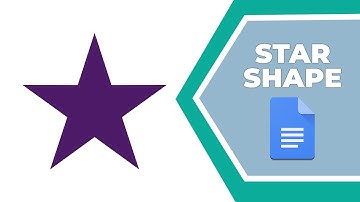 How to insert Star shape in Google Docs