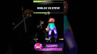 ROBLOX x STEVE IN MORTAL KOMBAT WHO WIN? #cercadevelho #minecraft #steve #roblox #foryou