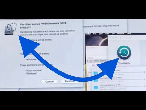 Video: Bisakah Anda mempartisi hard drive eksternal untuk Time Machine?