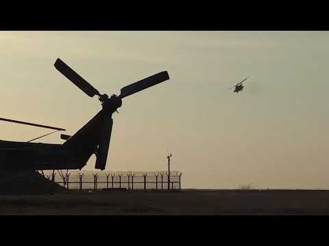 Вертолеты ВКС РФ Ми 24 "Крокодил" и Ка 52 "Аллигатор" против ПЗРК ВСУ. (Украина, апрель 2022)