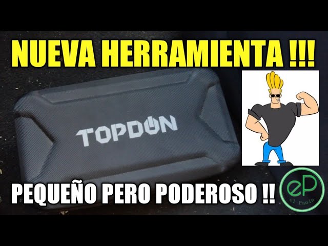 Topdon JumpSurge JS1200 Arrancador de Baterías – Autodiag Panama