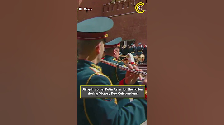 Shorts | Xi by his Side, Putin Cries for the Fallen during Victory Day Celebrations | CLRCUT