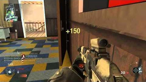 Call of Duty Black Ops - Double Kill & Multi-Kill Napalm Strike on Nuketown (Demolition)