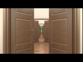 Video background of doors opening