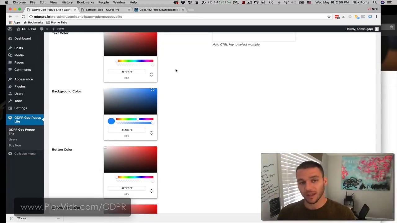 GDPR Pro Review | GDPR WordPress Plugin Demo - YouTube