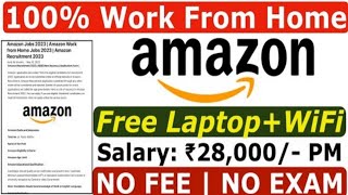 Amazon is hiring PERMANENT work from home | work from home job | PERMANENT jobs 2023 | amazon_jobs