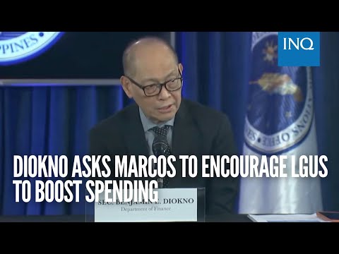 Diokno asks Marcos to encourage LGUs to boost spending