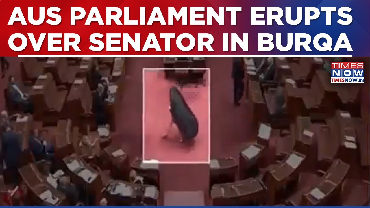 Australian Parliament Erupts As Senator Pauline Hanson Wears Burqa In Protest, Faces Suspension