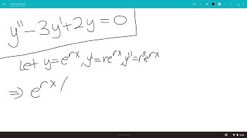 Differential Equation: y"-3y
