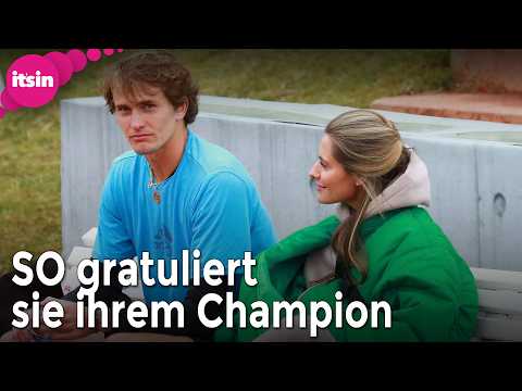 "He did it!" – This is how Sophia Thomalla reacted to Zverev's French Open victory • it's in