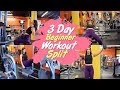 Beginner 3 Day Workout Split