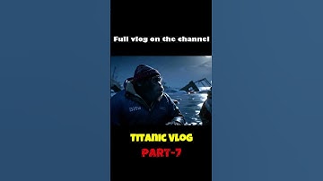 Viral Monkey Vloggers on Titanic 🚢 | Part 7 | Vlog by Google Veo 3 | Bittu & Yeti Adventure Begins!
