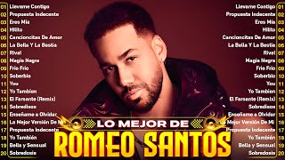 Romeo Santos ~ Greatest Hits Full Album ~ Best Old Songs All Of Time ~ BACHATA MIX 2024