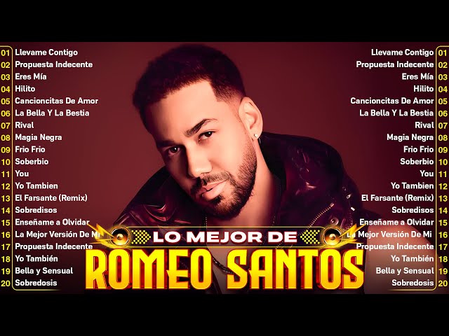 Romeo Santos ~ Greatest Hits Full Album ~ Best Old Songs All Of Time ~ BACHATA MIX 2024 class=