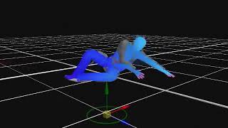 Making Floor MOCAP Animation with Kinect and iPiSoft