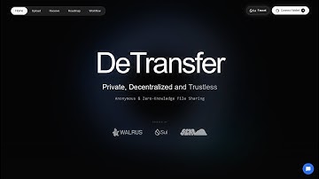 DeTransfer - Decentralized, Trustless & Private File Sharing Network