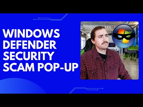 How to handle the Windows Defender Security Scam pop-up!