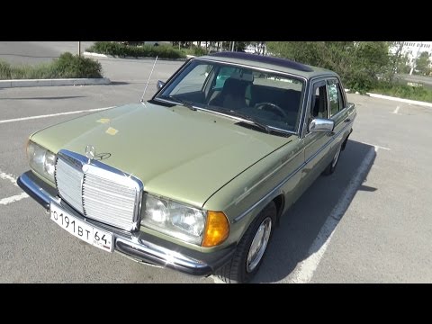 Мерседес W123 дизель 1983 года/Mercedes W123 Diesel 1983 Of The Year