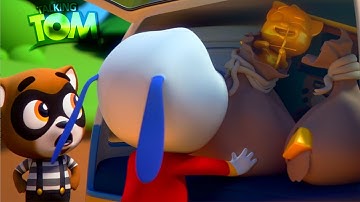 Talking TOm Gold Run Android Gameplay | Hawaii Hank EP 1/ Catch The Raccoon