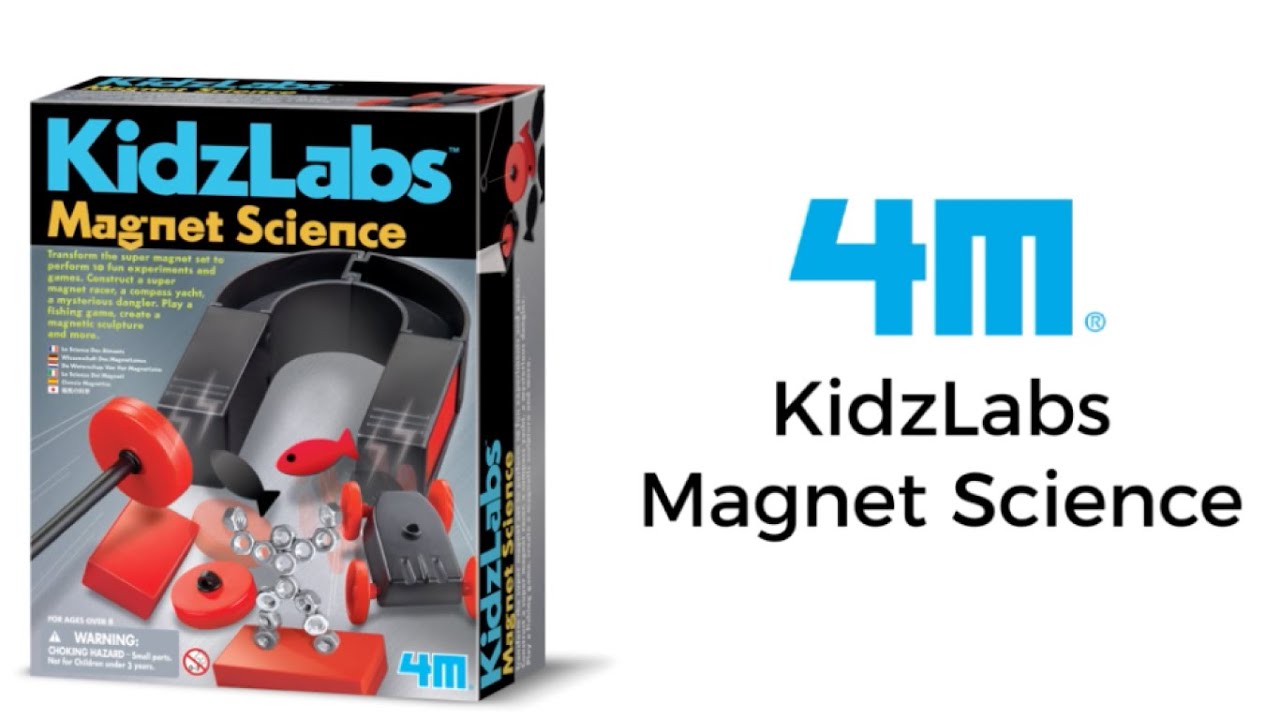 Science des aimants - jeu scientifique Kidzlab