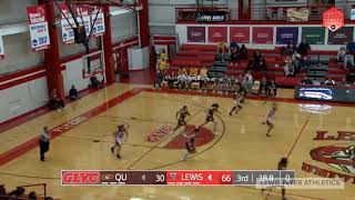 Lewis Women's Basketball vs. Quincy (W, 91-39) - 01-05-19