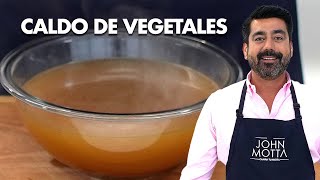 Caldo de Verduras Casero | La base perfecta para todas tus recetas