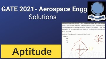 GATE 2021 Aerospace questions with solutions - Aptitude
