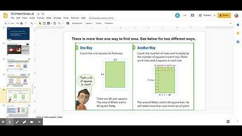 Gr3 Math Slides J8 - Google Slides