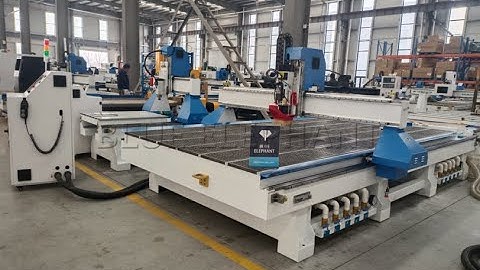 Blue Elephant ELE2040 ATC linear tools magazines working video