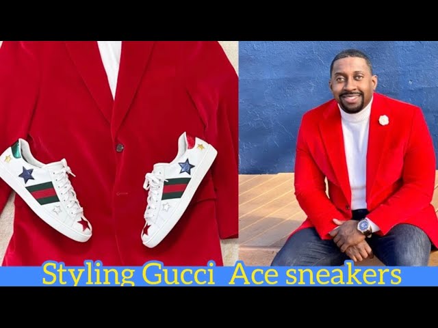 HOW I STYLE MY GUCCI ACE SNEAKERS 