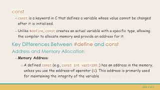 Famous Understanding the Difference Between # define and const in C Wealth