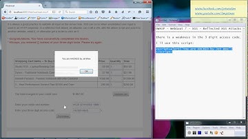 OWASP - WebGoat - Reflected XSS Attacks