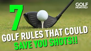 7 GOLF RULES THAT COULD SAVE YOU SHOTS!! screenshot 5