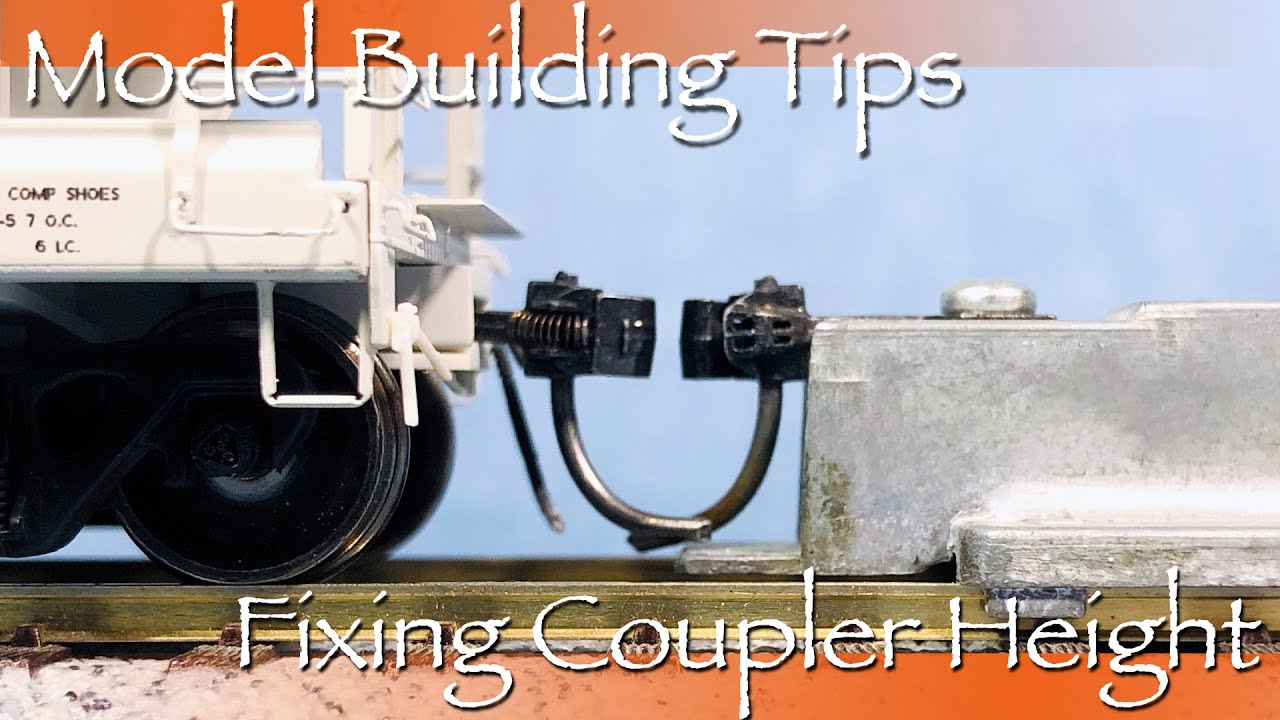 model-building-tips-fixing-coupler-height-youtube