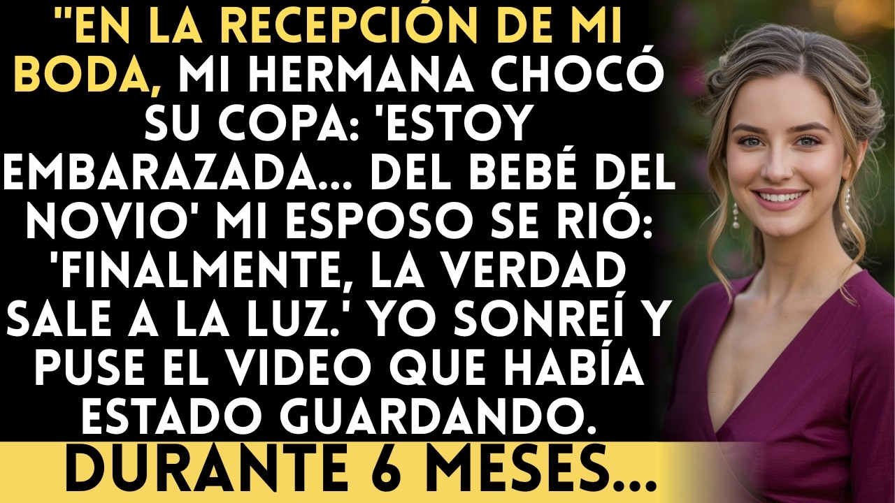 En Mi Boda, Mi Hermana Anunció Que Estaba Embarazada… Del Hijo de Mi Esposo...