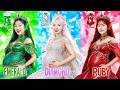 Poor Emerald Vs Rich Ruby Vs Giga Rich Diamond Pregnant Mermaid At Hospital!