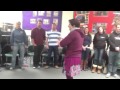 Four-part round using 'Dynamite'