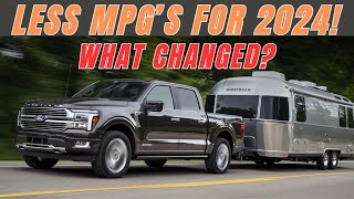 2024 vs 2023 Ford F-150 changes / Fuel economy 2.7l & 3.5l Ecoboost Powerboost 5.0l V8 & Raptor R