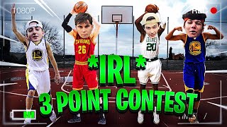 *INSANE* IRL 3 POINT SHOOTOUT WITH SXPREME DF, CHAD DF, AND TOP DF PROSPECT!