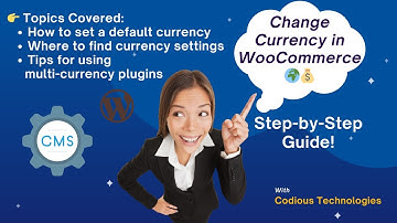How to Change Currency in WooCommerce | Step-by-Step Guide