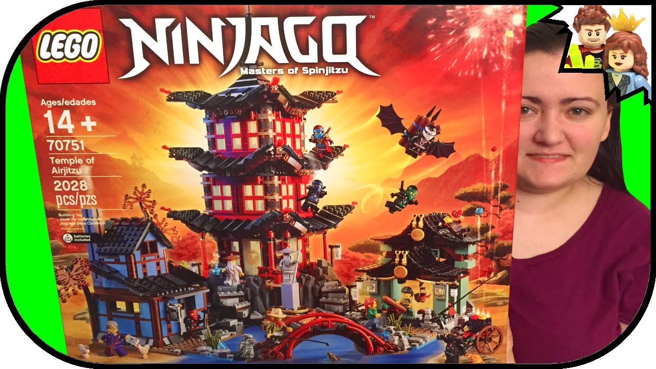 LEGO Ninjago Temple of Airjitzu 70751 Review