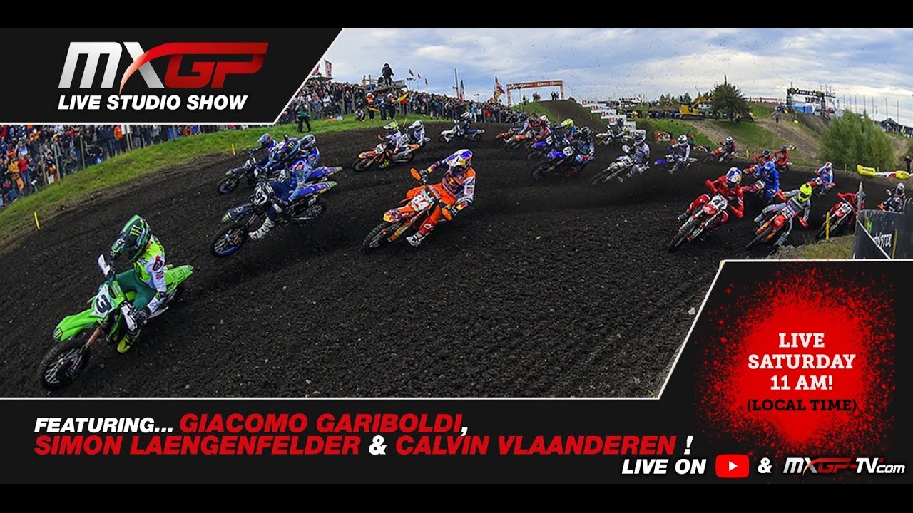 Live Studio Show MXGP of France 2021 #Motocross