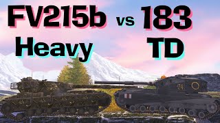 WOT Blitz Face Off || FV215b vs FV215b 183